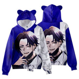 Anime Tokyo Revengers Oreja De Gato Sudadera Niños Cosplay Navidad Fiesta 3D Impreso Casual
