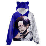 Anime Tokyo Revengers Oreja De Gato Sudadera Niños Cosplay Navidad Fiesta 3D Impreso Casual