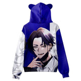 Anime Tokyo Revengers Oreja De Gato Sudadera Niños Cosplay Navidad Fiesta 3D Impreso Casual