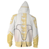 Película Ethernals Thena Sudadera Cosplay Navidad Fiesta 3D Impreso chaqueta con cremallera