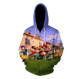 Anime Rugrats in Paris Sudadera Cosplay Navidad Fiesta 3D Impreso Casual