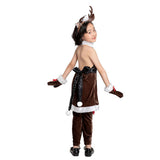 Vestido de Ciervo Navideño Ciervo de Navidad Cosplay Disfraz Gracioso de Animal