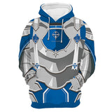 Eugeo·Synthesis·Thirty-two Cosplay Sudadera Sword Art Online Alicization War of Underworld Sudadera con Capucha Unisex