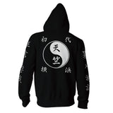 Anime Tokyo Revengers Tenjiku Uniforme Sudadera Cosplay Navidad Fiesta 3D Impreso con cremallera