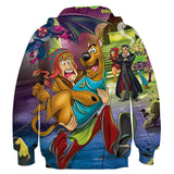 Anime Scooby Doo Niños Sudadera Cosplay Navidad Fiesta 3D Impreso Casual