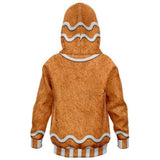 Navidad Christmas Sudadera Gingerbread Cosplay Sudadera con Capucha para Niños