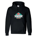 Navidad MERRY CHRISTMAS Sudadera con Cremallera para Adultos Unisex