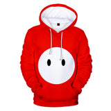 Fall Guys: Ultimate Knockout Cosplay Sudadera de Manga Larga Sudadera Casual con Capucha Unisex