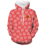 Isabelle Cosplay Sudadera Bosque de Los Animales Animal Crossing Sudadera Estampada con Capucha Unisex