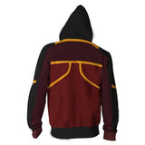 Avatar: La Leyenda de Aang Avatar: The Last Airbender P'li Cosplay Sudadera con Cremallera Unisex