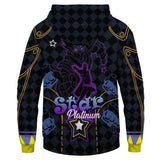 Anime JoJo‘s Bizarre Adventure Kujo Jotaro Sudadera Cosplay Navidad Fiesta 3D Impreso Casual