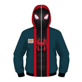 Película Spiderman Miles Morales Niños Sudadera Cosplay Navidad Fiesta 3D Impreso Casual