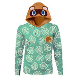 Bosque de Los Animales Animal Crossing Sudadera Timmy Tommy Cosplay Sudadera con Capucha Unisex