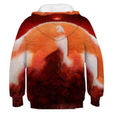 Anime Turning Red Red Panda Sudadera Cosplay Navidad Fiesta 3D Impreso Casual