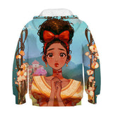 Anime Encanto Dolores Niños Sudadera Cosplay Navidad Fiesta 3D Impreso Casual