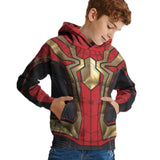 Película Iron Man Spiderman Cosplay Sudadera Niños Navidad Fiesta 3D Impreso Casual