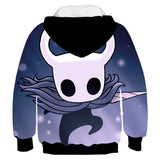 Hollow Knight Cosplay Sudadera de Manga Larga Sudadera Casual con Capucha para Niños