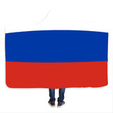 Bandera del País Manta con Capucha Colores Oficiales Manta Cómoda Accesorios