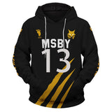 MSBY Black Jackal #13 Atsumu Miya Cosplay Sudadera Haikyuu!! Sudadera con Capucha Unisex