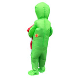 Navidad Inflable ET Santa Claus Cosplay Disfraz Inflable de Escenario para Adultos