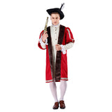 Halloween Medieval Toga de Caballero para Drama Cosplay disfraz para Adultos Masculino