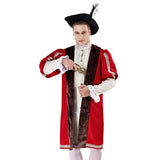 Halloween Medieval Toga de Caballero para Drama Cosplay disfraz para Adultos Masculino