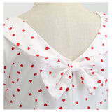 Retro Los Años 50 Vestido de Moda Muñeca Peter Pan Collar Hepburn Vestido Elegante para Adultos Femenino