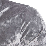 Sudadera de Color Puro Top de Chándal de Cuello Alto Cómodo de Terciopelo para Otoño Invierno para Adultos Masculino