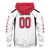 Anime Haikyuu!! Cosplay Nekoma Sudadera Estampada con Capucha Unisex