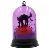Halloween LED de Pilas de Calabaza Gato o Bruja Vacaciones de Miedo Decoración de Noche