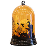 Halloween LED de Pilas de Calabaza Gato o Bruja Vacaciones de Miedo Decoración de Noche