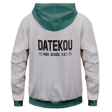 Haikyuu!! Cosplay Uniforme de Datekou Escuela Secundaria Sudadera Estampada con Capucha Unisex