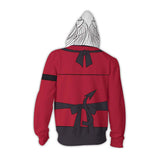 Cerberus Cosplay Sudadera Videojuego Helltaker Sudadera Estampada con Cremallera Unisex