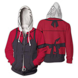 Cerberus Cosplay Sudadera Videojuego Helltaker Sudadera Estampada con Cremallera Unisex