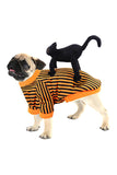 Halloween Disfraz De vuelta con Montando-Gato Disfraz Divertido para Mascota