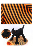 Mascota Halloween Carnaval Disfraz De vuelta con Gato
