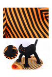 Halloween Disfraz De vuelta con Montando-Gato Disfraz Divertido para Mascota