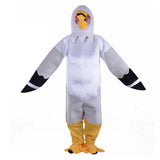 Halloween Disfraz Gaviota Mascota Cosplay Traje de Escenario para Niños