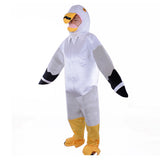 Halloween Disfraz Gaviota Mascota Cosplay Traje de Escenario para Niños