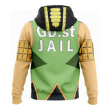 Anime JoJo's Bizarre Adventure Stone Ocean Hermes Costello Cosplay Sudadera Navidad Fiesta 3D Impreso Casual