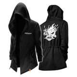 Cyberpunk 2077 Chaqueta de Invierno Cosplay Disfraz