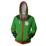 Gon Freecss Cosplay Sudadera HUNTER×HUNTER Sudadera Estampada con Cremallera Unisex