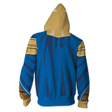 Sword Art Online Alicization War of Underworld Alice·Synthesis·Thirty Cosplay Sudadera Estampada con Cremallera Unisex