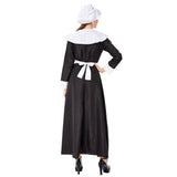 Halloween Cosplay Vestido de Mucama con Delantal Francés Uniforme de Mucama para Adultos Femenino