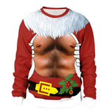 Suéter Feo de Navidad Sudadera de Vacaciones o de Navidad Tops para Otoño o Invierno Unisex
