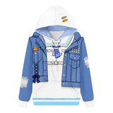 Anime Hololive Vtuber Usada Pekora Sudadera Cosplay Navidad Fiesta 3D Impreso Casual
