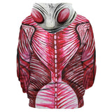 Anime Attack on Titan Ataque a Los Titanes Cosplay Sudadera Estampada con Capucha Unisex