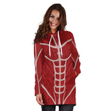 Anime Attack on Titan Sudadera Larga Cosplay Navidad Fiesta 3D Impreso Casual