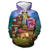 Anime Encanto Sudadera Cosplay Navidad Fiesta 3D Impreso Casual