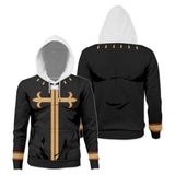 Anime JoJo's Bizarre Adventure Stone Ocean Enrico Pucci Cosplay Sudadera Navidad Fiesta 3D Impreso Casual